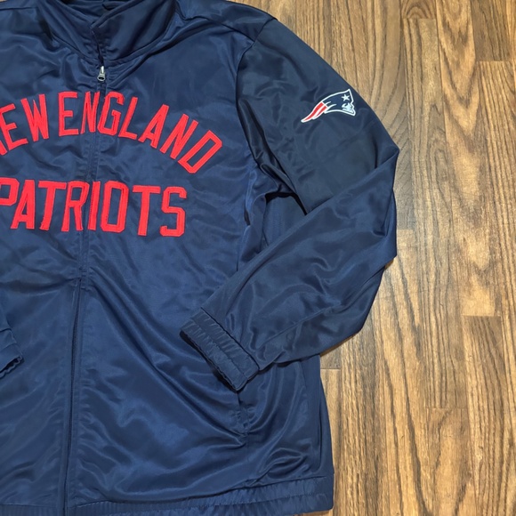 NFL * New England Patriots Full Zip Up * Thick * Size XXL - Picture 3 of 10